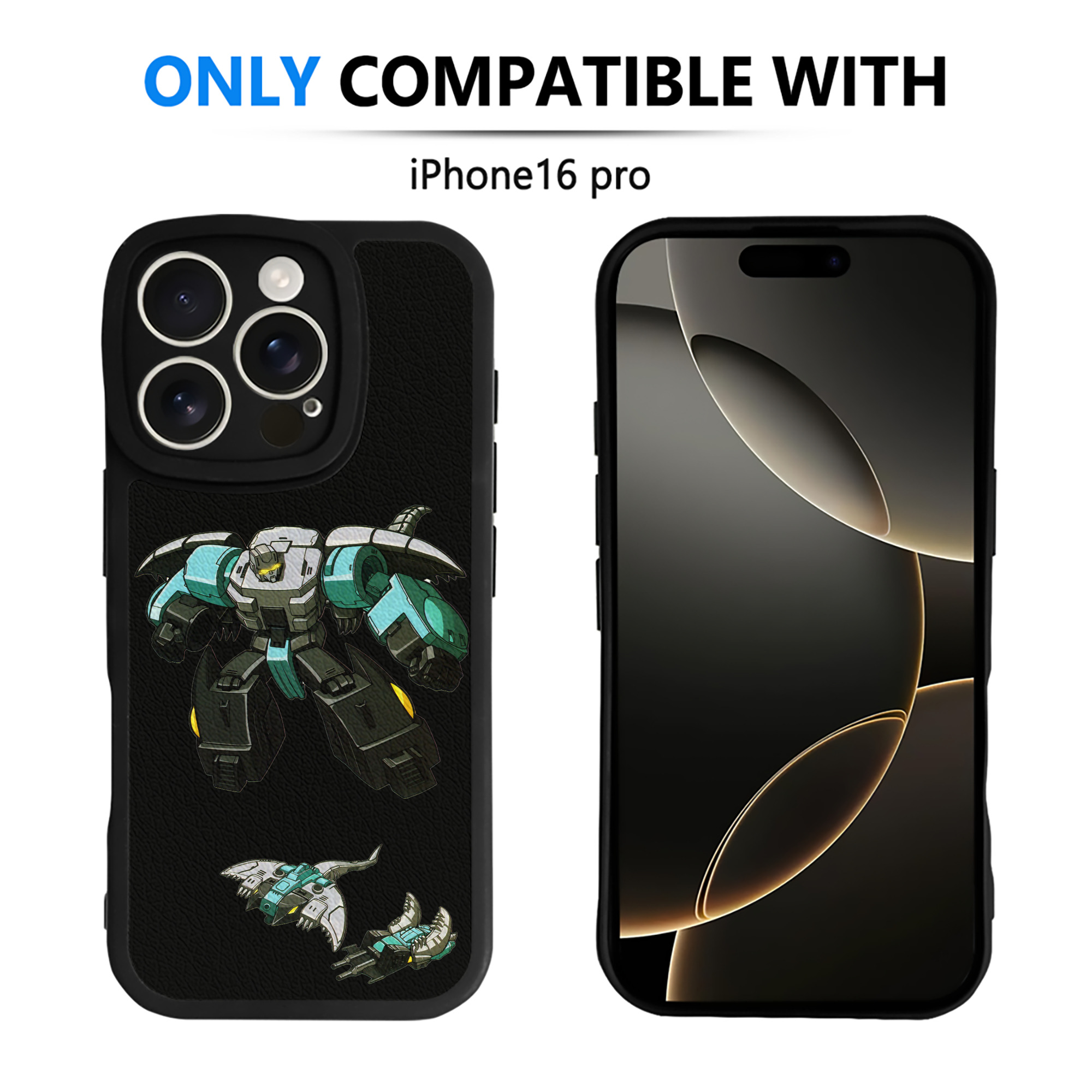 （画像用）  【iPhone 16シリーズ対応】シリコンスマホケース（レザー調） 材質：シリコン